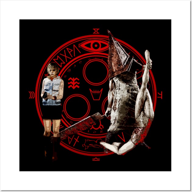 pyramid head Wall Art by oryan80